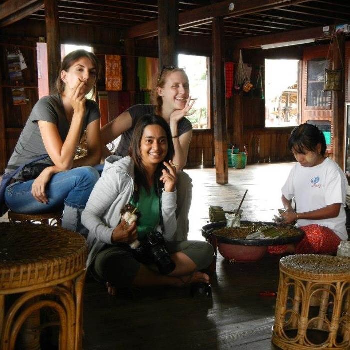 Trekking to Inle lake in Myanmar