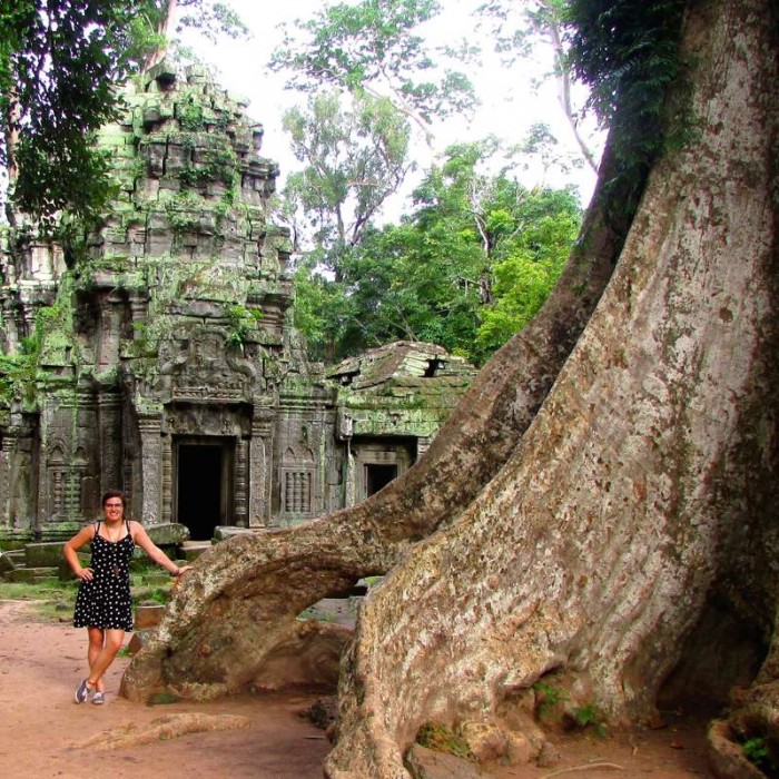 Exploring Angkor Wat by bike