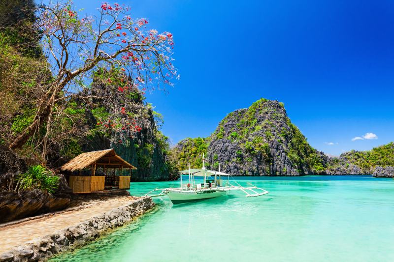 El Nido islands in the Philippines