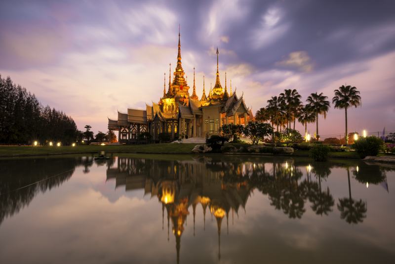 Wat Non Kum Temple in Bangkok, Thailand