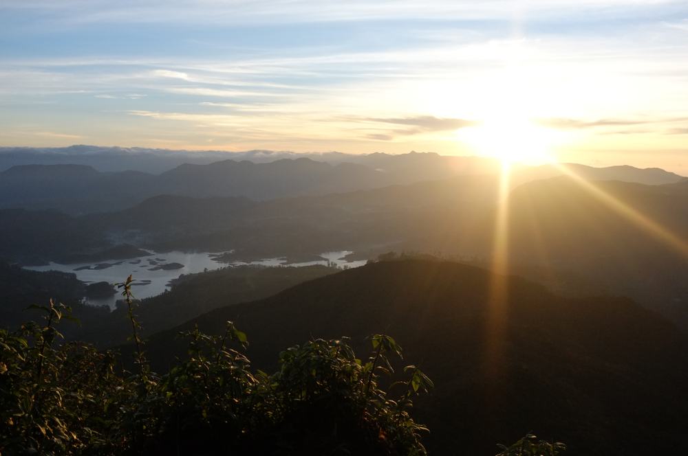 A view from Adam's Peak