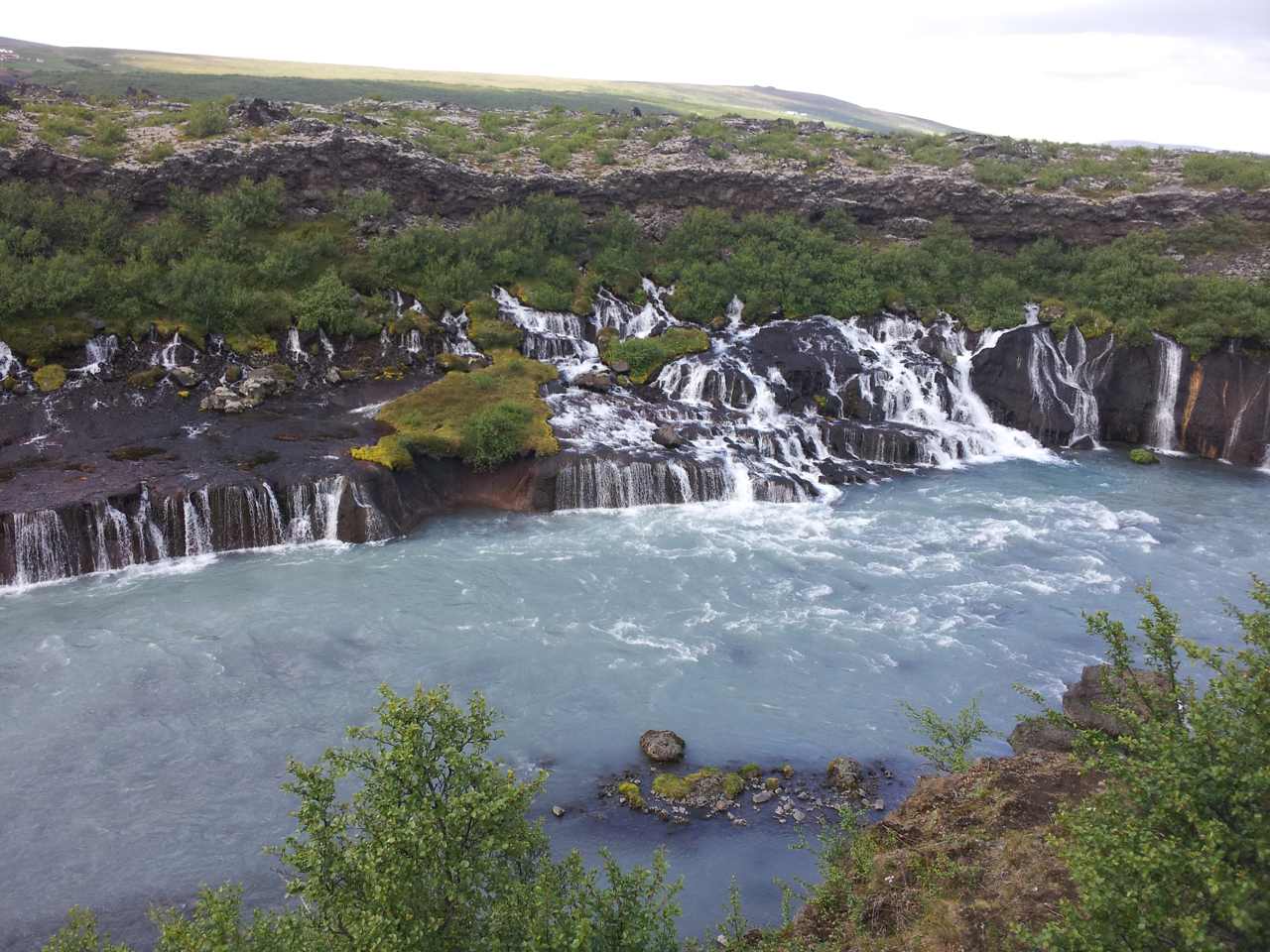 Cycling across Iceland