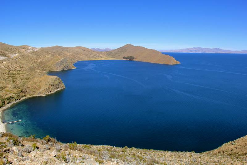 Lake Titicaca view