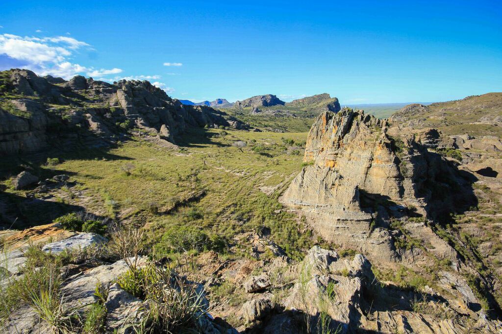 Canyon in Isalo national park