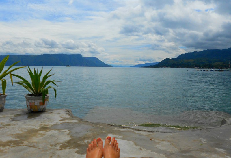 Relax at Lake Toba